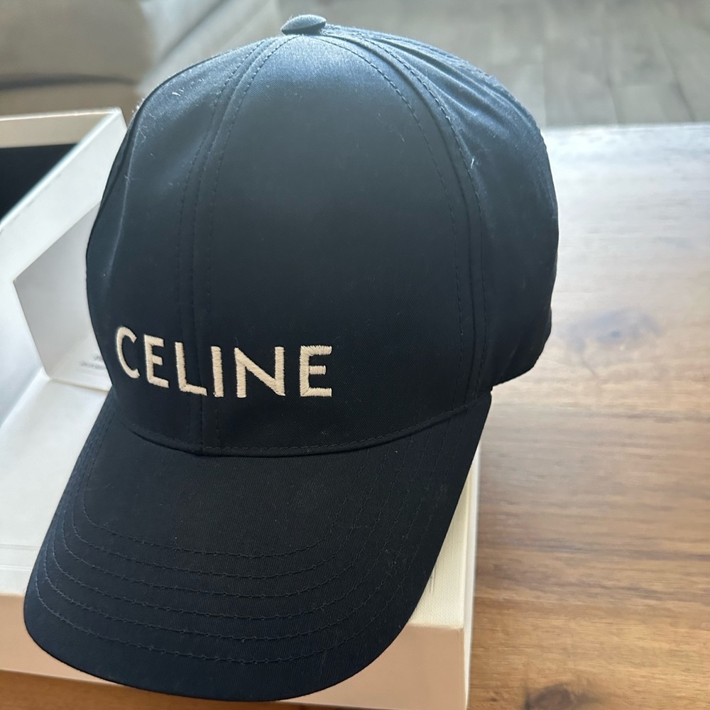 Celine Baseball Cap Marine